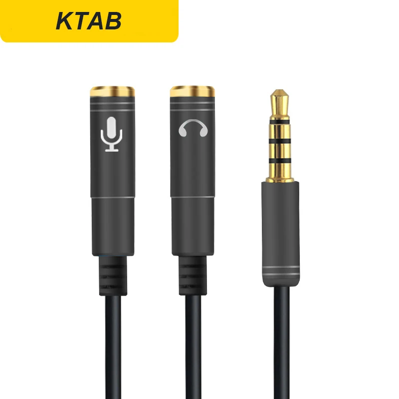 Aliexpress.com : Buy Ktab Headset Adapter For Headsets With Separate Headphone And Microphone 