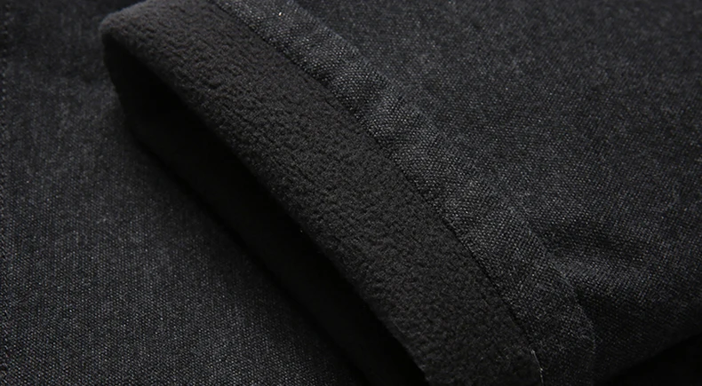 Флисовые бизнес длинные штаны для мужчин зима осень мужской Повседневный Досуг сплошной Тощий теплый толстый формальный стрейч костюм брюки
