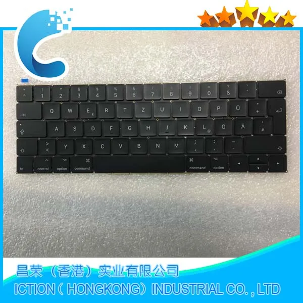 

Laptop Brand New A1989 Keyboard for Apple Macbook Pro Retina 13'' A1989 Keyboard DE Deutsch QWERTZ German Standard 2018 Years