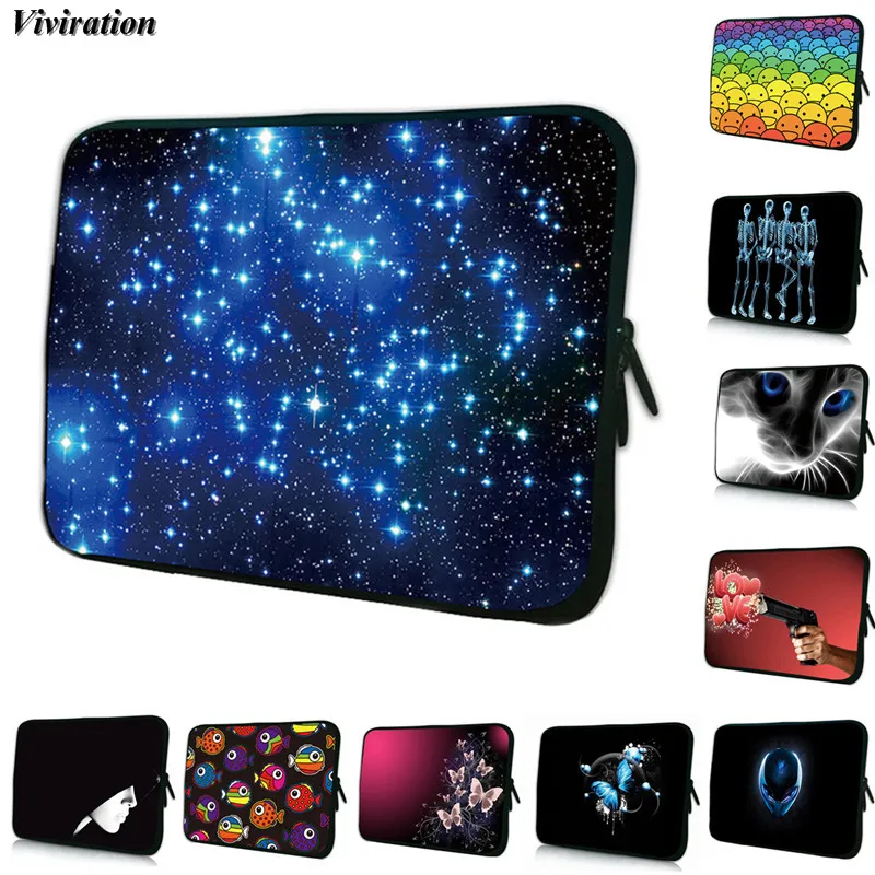 

For Samsung Galaxy Tab 10.1" For Apple iPad Mini 1/2/3 7.9" Viviration Laptop Bag 17.3 15.6 15 14 13 12 10 17 7 Inch Sleeve Case