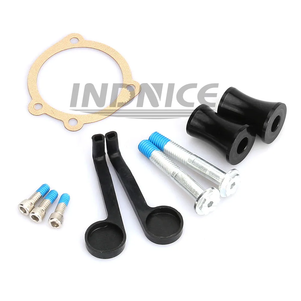 Corte de borde CNC Nostalgia Venturi Toma de aire para filtro de aire Breakout FXSB de Harley Entradas de aire FLHR para harley touring 00-07