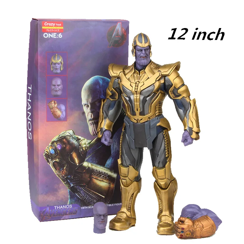 

Marvel Avengers Endgame Thanos Action Figures 1/6 Crazy Toys 32cm