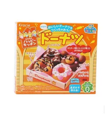 1 пакет ПОПИН повар счастливый пончик DIY игрушки. Kracie cookin счастливая кухня