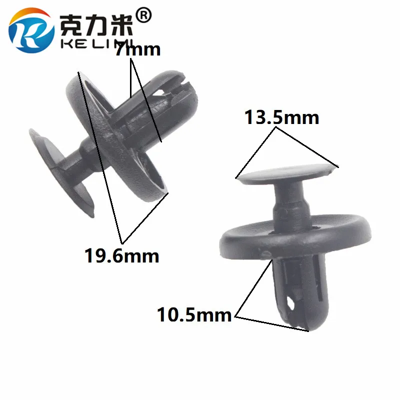 

1309 Nylon Push Type auto Fender clips,car lined fastners retainer for toyota lexus subaru clasp clamp clip HKpost Free shipping