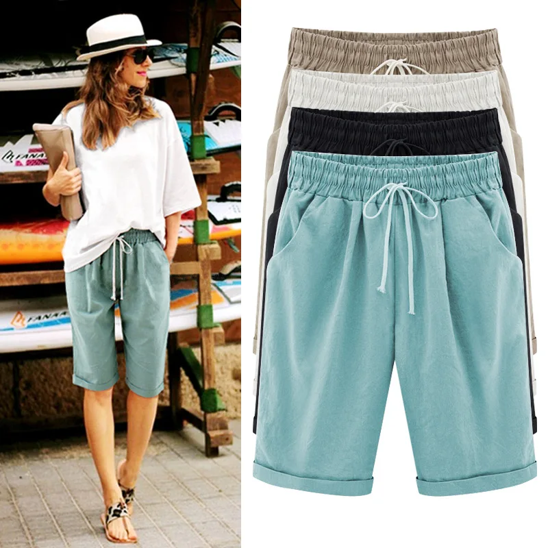 2017 Summer Style Shorts Women Candy Color Elastic With