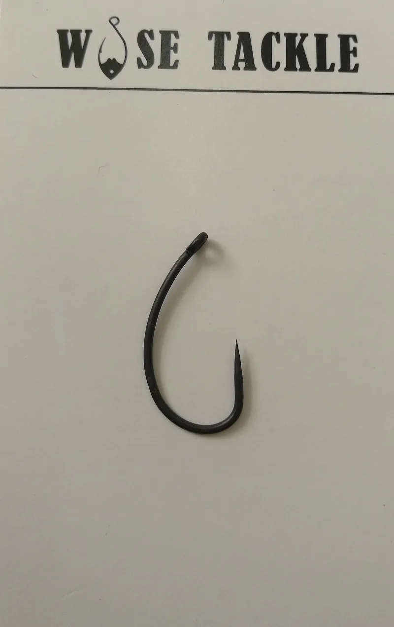 Barbless curve shank carp hooks size 6 8 or 10