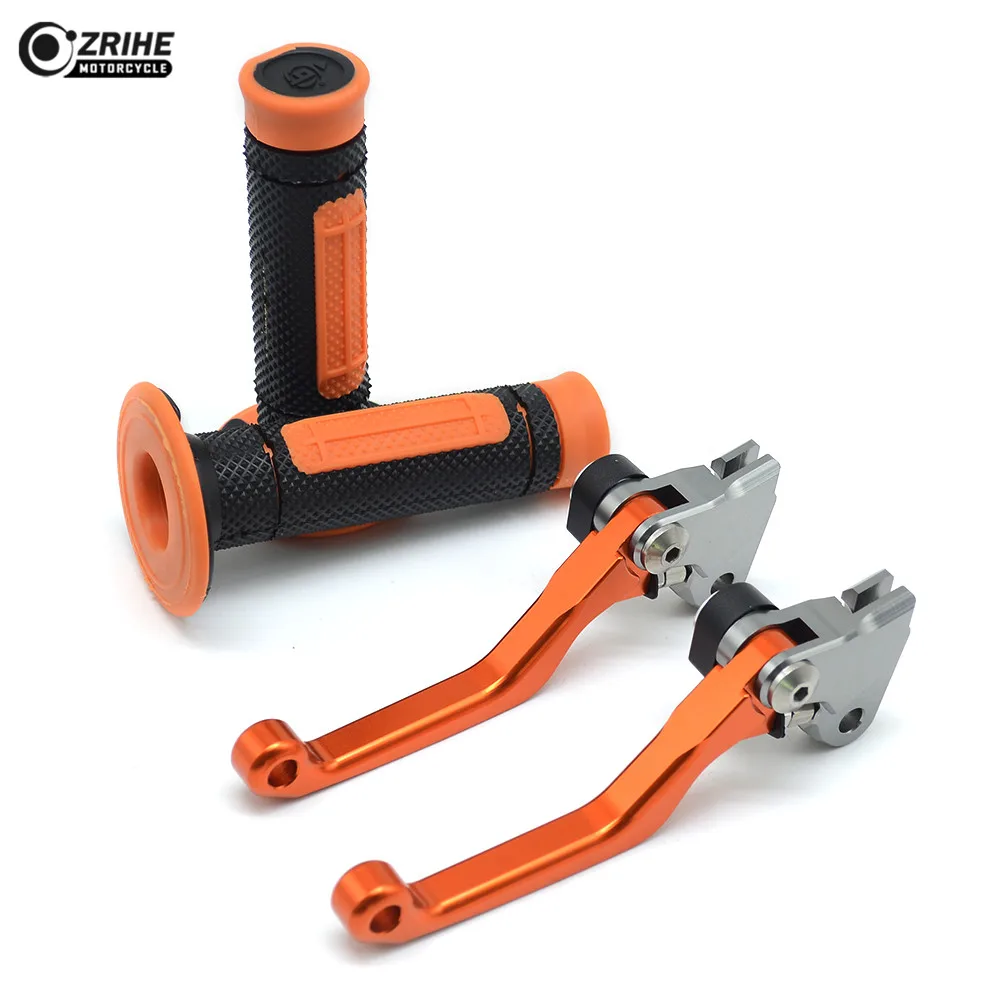 Brake Clutch Levers CNC Pivot Handle Hand Grips For Dirt Bike KTM 125 200 200XC-W 125 144 SX EXC 250SX-F 2009 2010 2011 2012 13