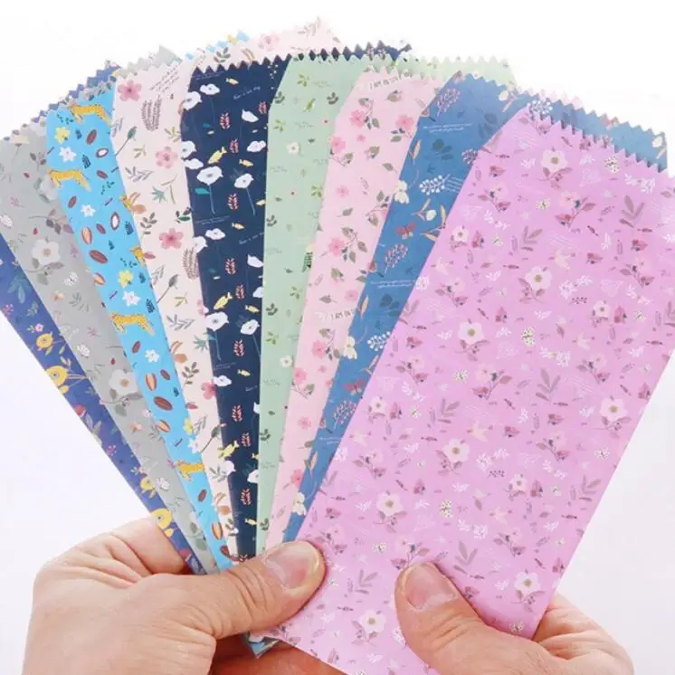 

5pcs/lot Kawaii Mixed Vintage Flower & Animal series paper Envelope red envelope students' funny gift bag office school supply