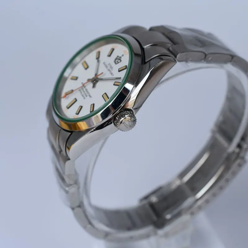 Стальные BAGELSPORT мужские часы полностью стальные Топ брендовые роскошные механические часы классические элегантные мужские часы модная подвеска браслет часы