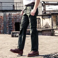 Весна Осень свободный Mannen Cargo Broek высокого качества много цветов Pantalon Homme Cargo