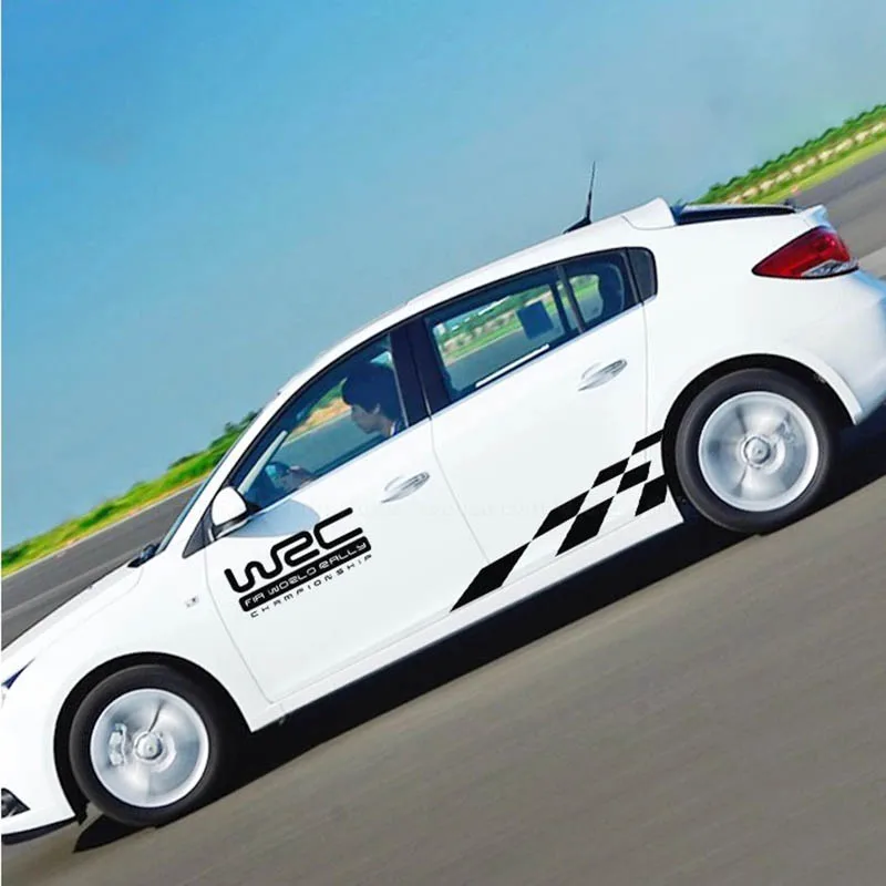 Car Stickers WRC World Rally Racing Sports Decals For the Whole Body