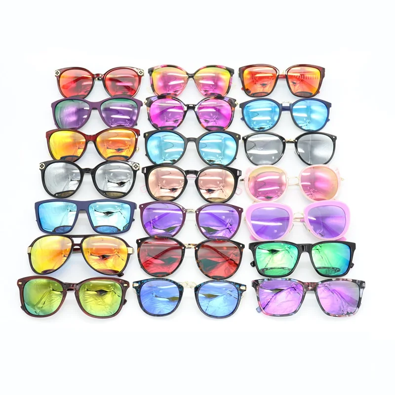 

Cubojue 5 Pcs/lot Polarized Sunglasses Women Wholesale Mirrored Sun Glasses for Woman Mix Color Model Sale in Lot