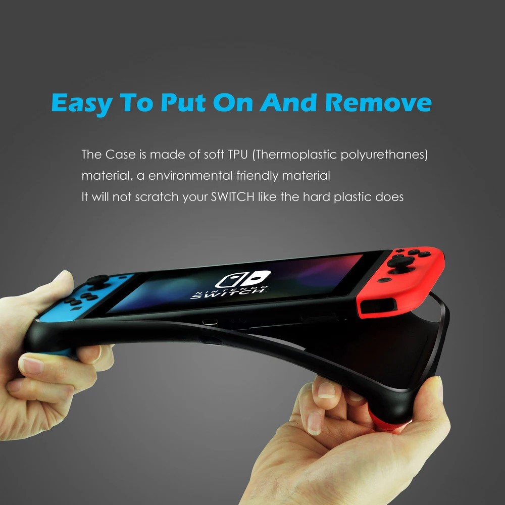 Новый портативный чехол для Nintendo Switch Console сумка игровой консоли мягкий из ТПУ с