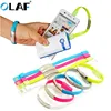 Nueva pulsera Micro USB tipo C Cable de carga de datos USB para iPhone XS Max X XS 8 Android USB cargador de teléfono para Xiaomi mi8 9 ► Foto 1/6