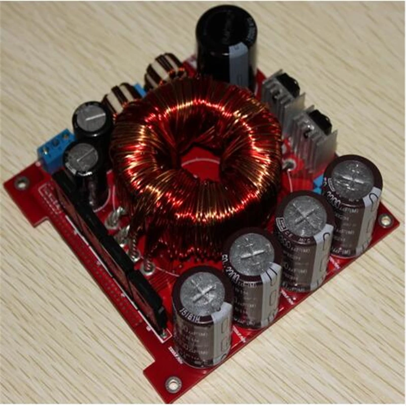 YJ0006 500W Car stereo audio amplifier Power boost board Single 12V input conversion double + -45V output