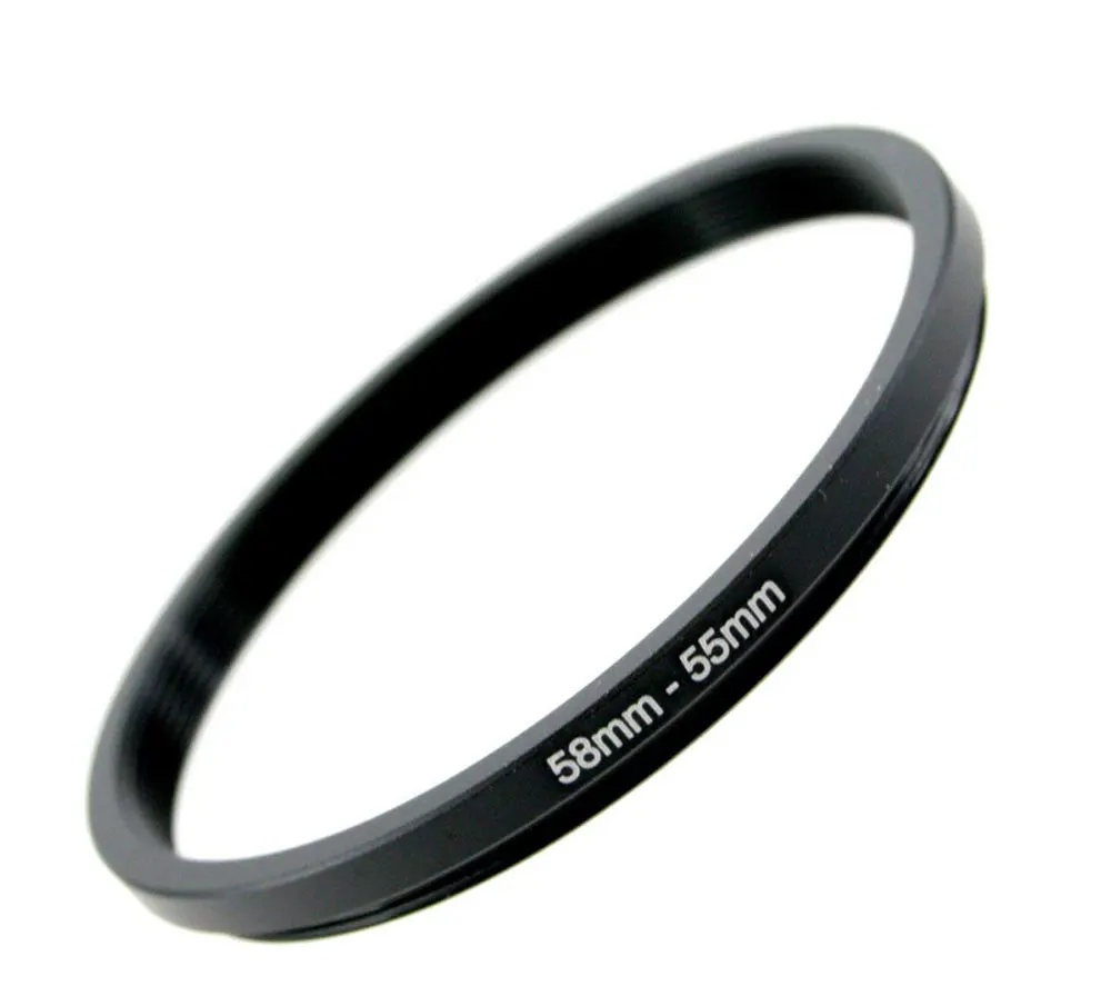 8psc 82-49mm Lens Step Up Down Ring Filter Adapter Set 82 77 72 67 62 58 55 52 49 37mm (7)