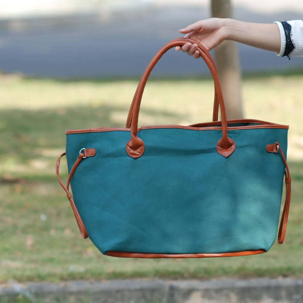 Canvas PU tot bag (15)