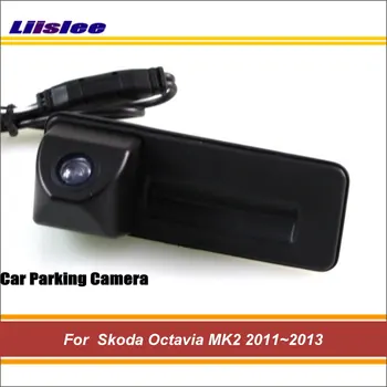 

Back Door Handle Parking Camera For Skoda Octavia MK2 2011 2012 2013 Integrated Car Android Screen Camera AUTO HD CCD CAM