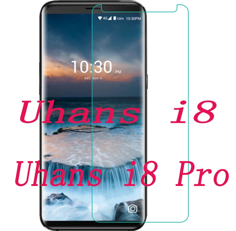 

NEW Ultra-thin New For Uhans i8 / I8 Pro 5.65" Tempered Glass Screen Protector Premium Front Clear Protective Film Cover