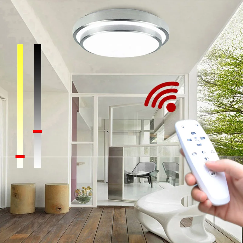 Fernbedienung Flur Decken Lampe LED Farbwechsler Wohn Schlaf Zimmer Beleuchtung