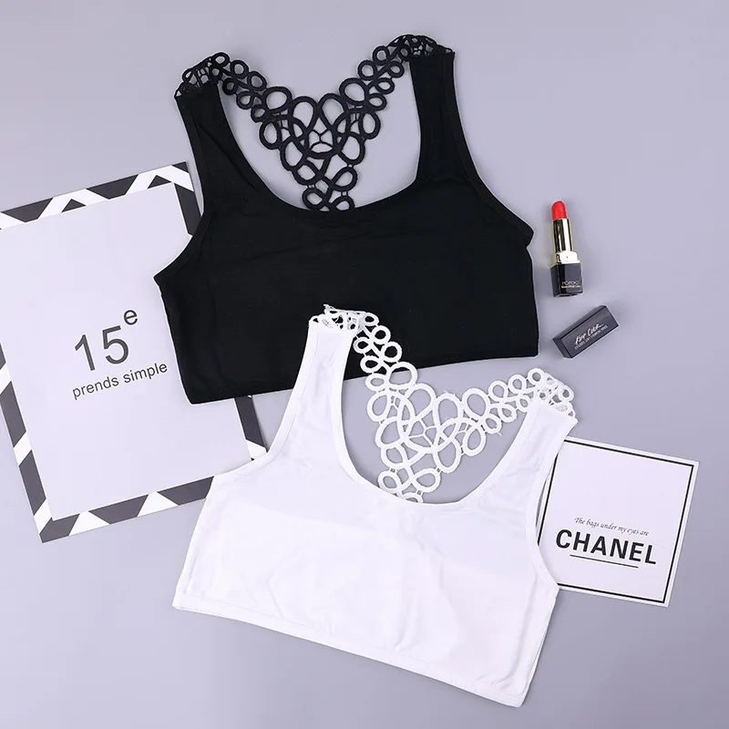 

Wireless Small Underwear Training Puberty Bras Children Undergarment Clothes Soft Modal Bra for Young Teenage Girls
