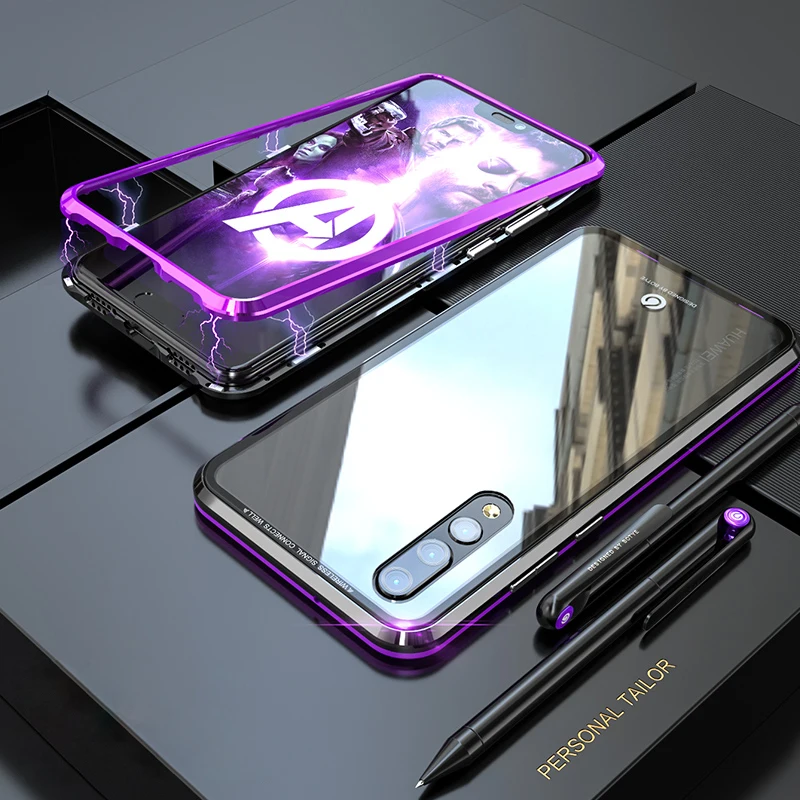 Luxury Magnetic Metal Bumper,Case For coque Huawei P30 Pro P30Pro P20 P20Pro Glass Back Cover Huawei P30 Pro Case coque funda On Luxury Magnetic Metal Bumper,Case For coque Huawei P30 Pro P30Pro P20 P20Pro Glass Back Cover Huawei P30 Pro Case coque funda On