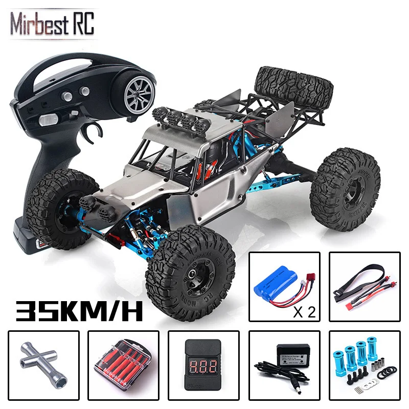 Rtr комплект Р/У Машинки 2 4 г 4WD 70 км/ч Радиоуправляемый автомобиль внедорожник для