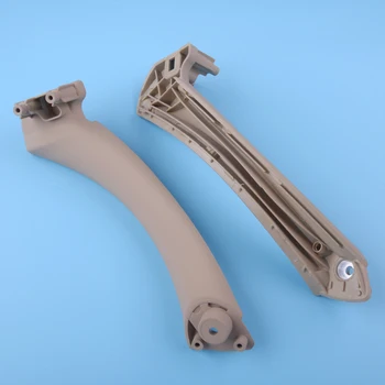 

1Pair Beige Inner Door Panel Handle Pull Trim Cover Fit For BMW E90 3-Series 51417230853 51417230854