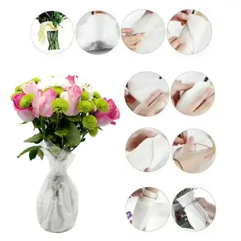 

Cotton Water-Absorbing Paper For Florist Flowers Keeping Moisturizing Root Water Moisturizing Nutrition Protect Material