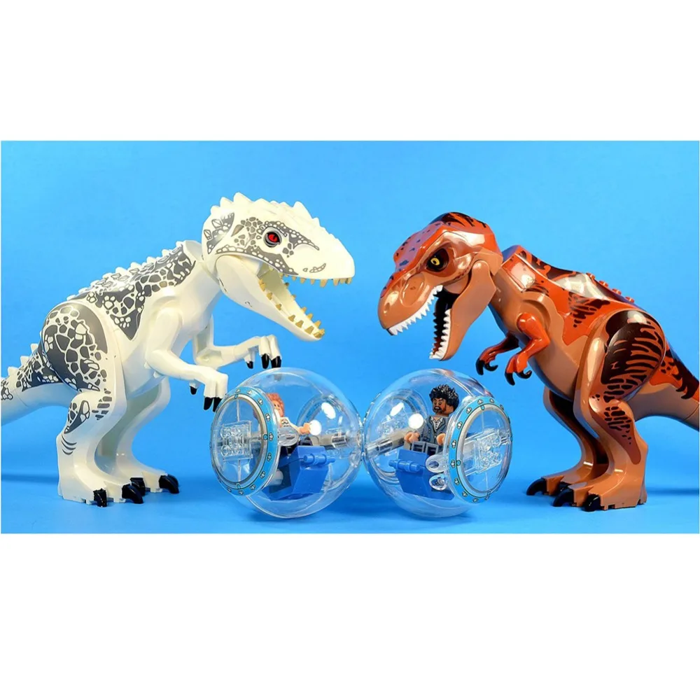 2 шт./компл. XL Динозавров Юрского периода Indominus Rex и T + Gyrospheres|indominus rex|jurassic dinosaurindominus