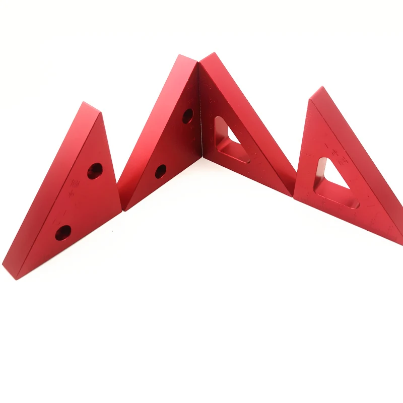 Алюминиевый сплав столярная высота квадратная линейка монтажные Деревообрабатывающие инструменты треугольная линейка; Деревообработка измерительные инструменты
