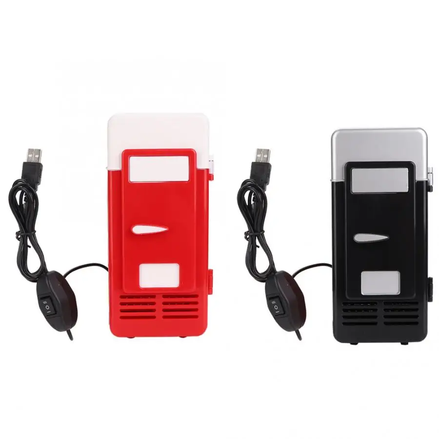 

Mini USB Office Mini Heating And Cooling Dual-Use Portable Refrigerator Drink Cooler