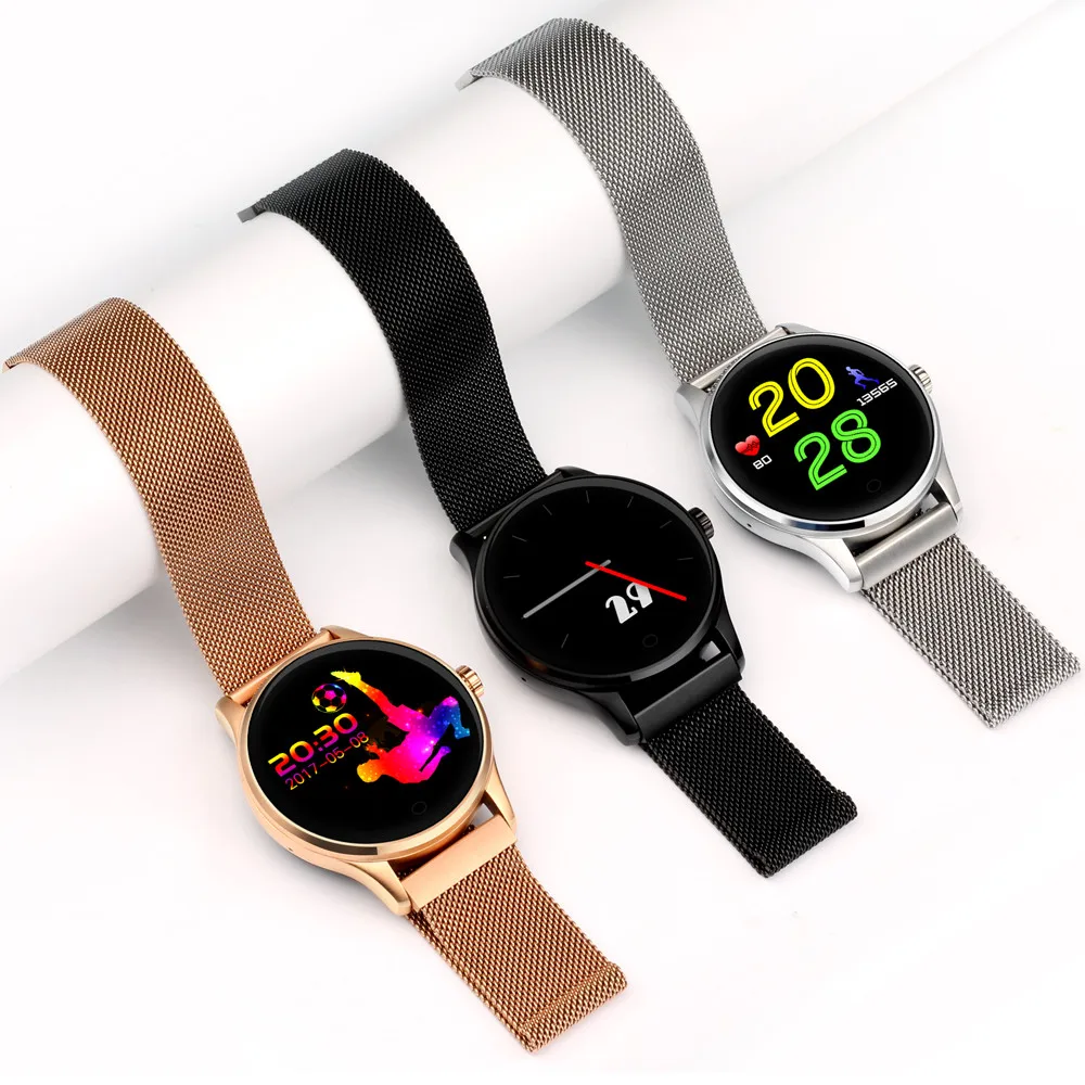 2019 New design Popular Couple Wristwatch Smart Watch IOS Android Heart Rate Monitor Watch 1.22 Inch IPS Round Screen 2019 New design Popular Couple Wristwatch Smart Watch IOS Android Heart Rate Monitor Watch 1.22 Inch IPS Round Screen