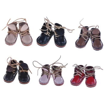 

New One Pair Assorted Colors pu Canvas Shoes For BJD Doll,Fashion Mini Toy Shoes 1/6 Bjd Shoes for blythe Doll Accessories