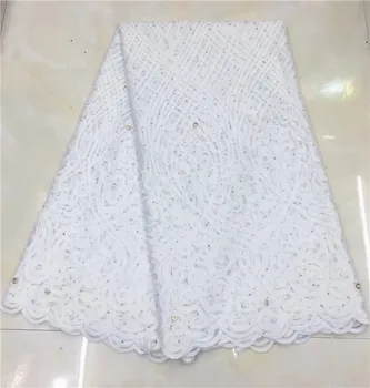 

Best selling Emerald african lace 2019 red High quality Multicolor french lace fabric African lace fabric for nigerian lace(JY-3