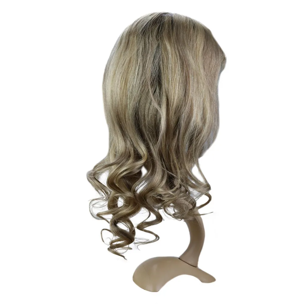 Полный блеск балаяж кружева передние волосы парик Цвет#3 выцветание до цвета 8 и 22 блонд парик машина remy волосы для наращивания с детскими волосами