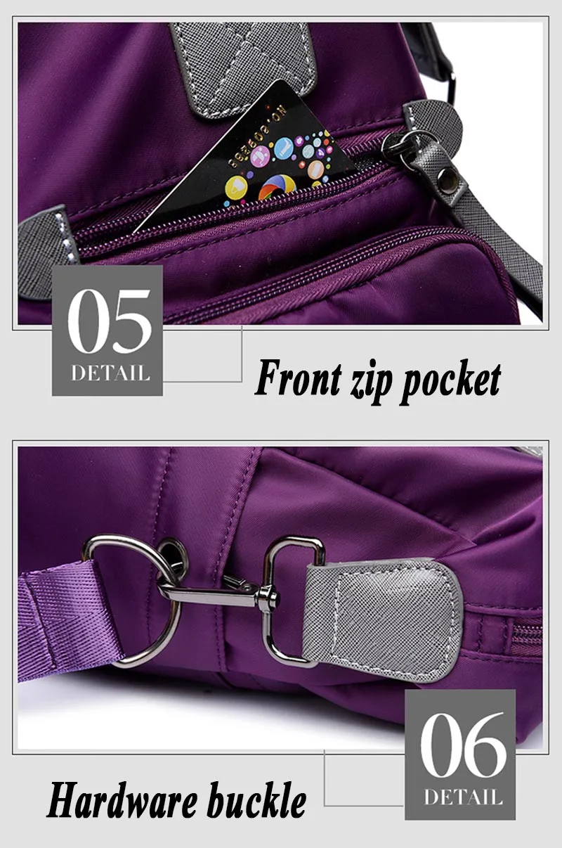 Baby Diaper Messenger Bag Large Capacity Multiple Outer Zipper Tote Mummy Waterproof Multifunction Nylon Travel Bags MBG0152