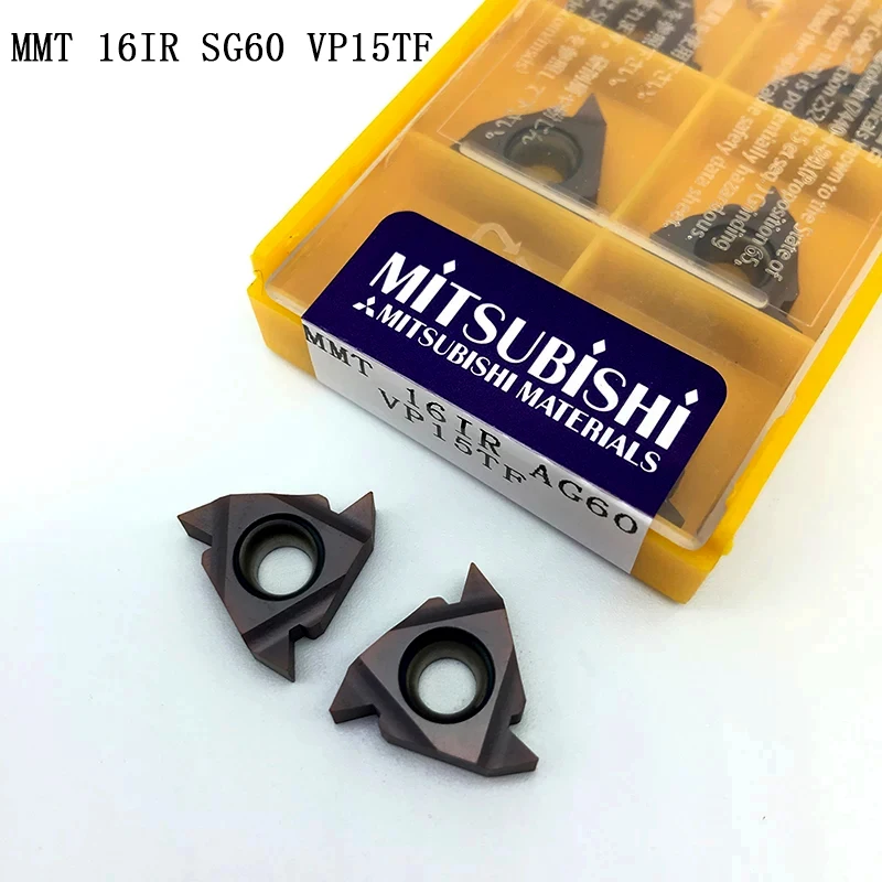 

MMT 16IR AG60 VP15TF Thread Turning Tools Carbide Insert Lathe Cutter Tool turning inserts Cutting Tools CNC 16IRAG60