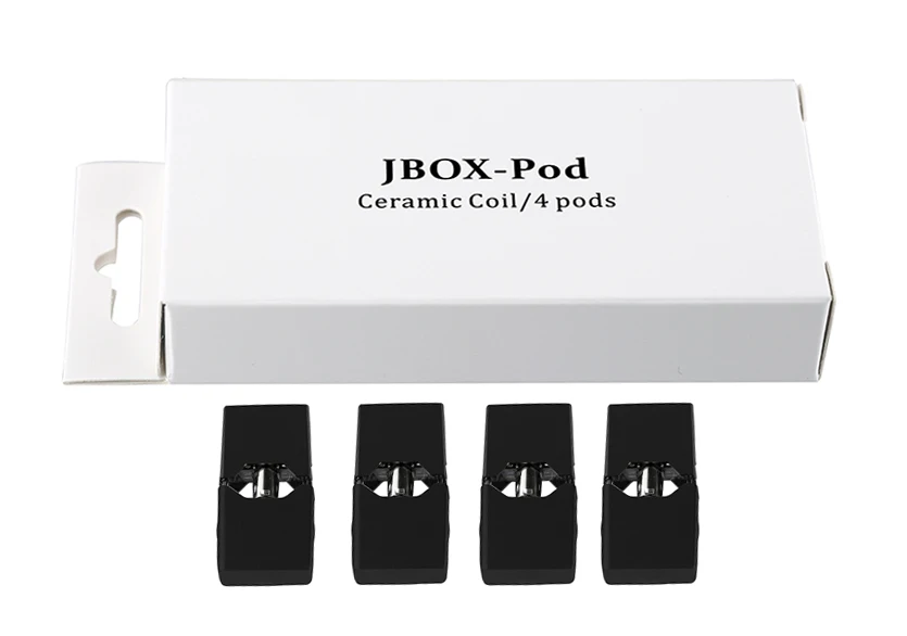 Jbox Jpod картридж для замены 0,7 мл емкость пустой Vape мод J Pod керамическая катушка Ом для J-Box COCO