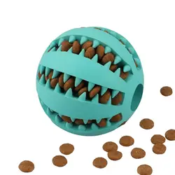 2 размера интерактивные игрушки для собак Щенок Кошка снэк шарик-игрушка для питомцев поставки герметичные пищевые шарики жевательные