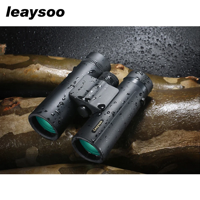 LEAYSOO 10X26 Профессиональный бинокулярный складной Водонепроницаемый мощный