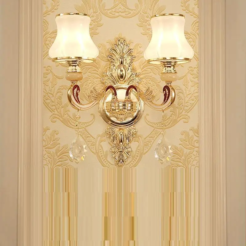 Interieur зеркало для дома Lampara De Interior Aplique Luz Pared Wandlamp Хрустальная аппликация Murale светильник Настенный светильник для спальни светильник - Цвет абажура: Number  13