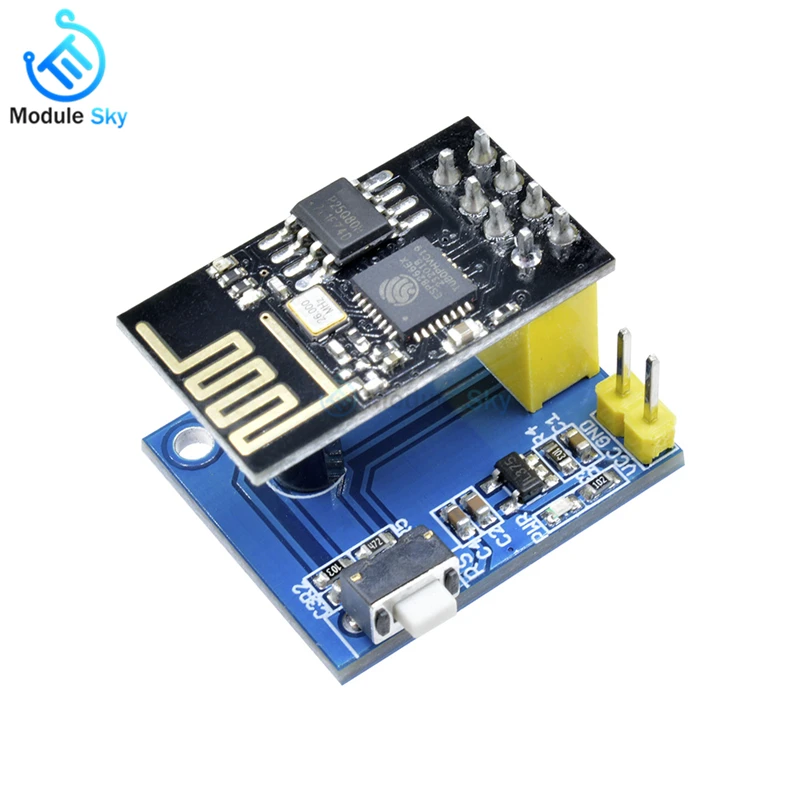 

ESP8266 ESP-01 ESP01 WiFi Module Wireless transceiver wifi adapter board + DS18B20 Temperature Sensor module DIY Kit for Arduino
