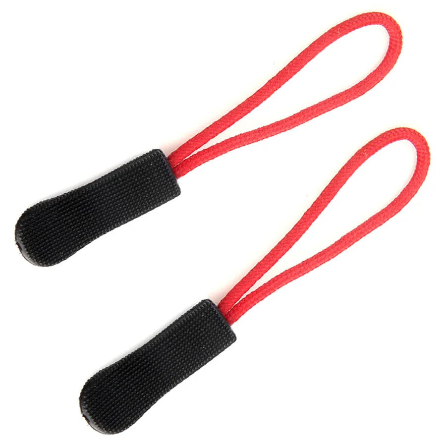 5Pcs Zipper Head Sliders Puller Sports Backpack Rope Puller DIY Zipper