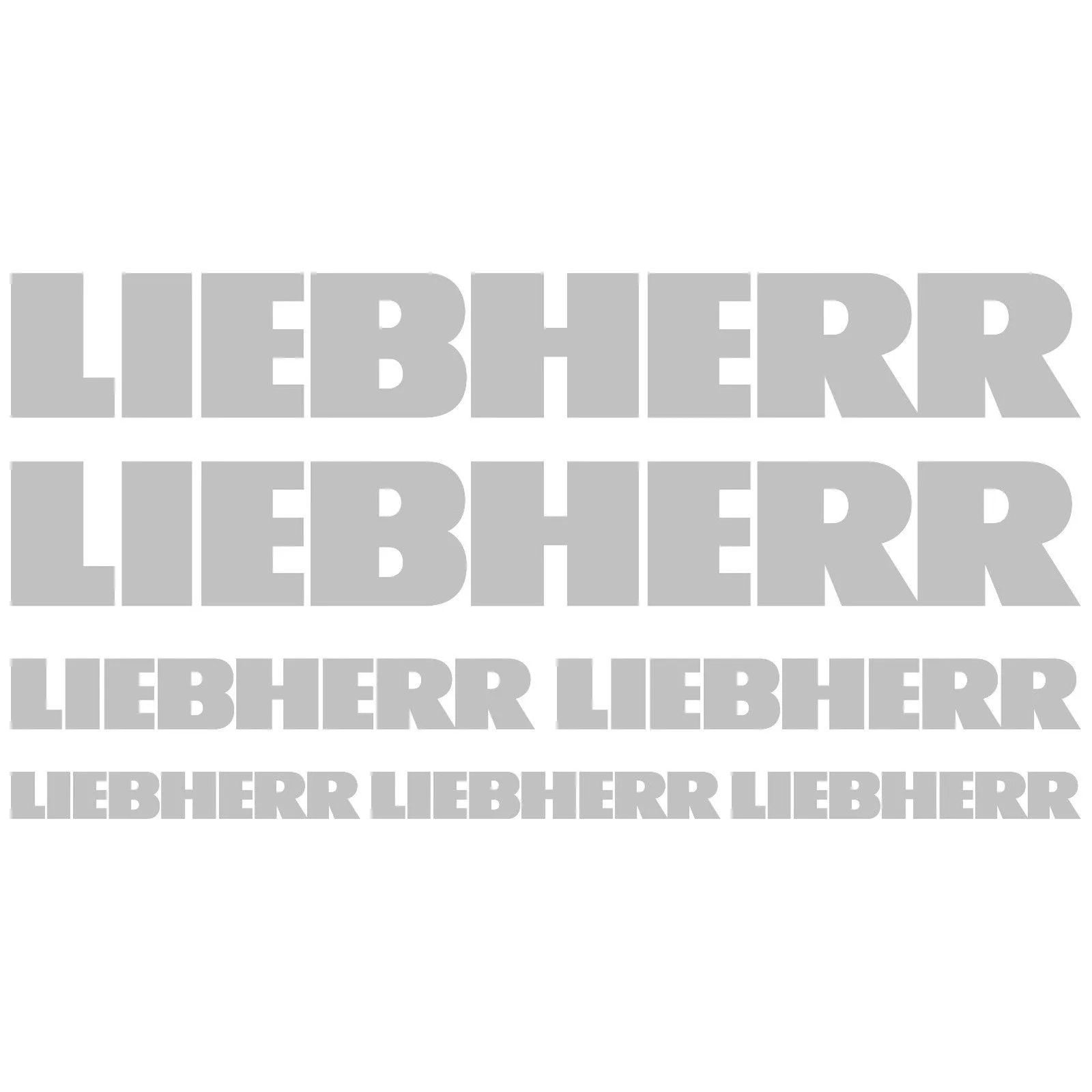 Для LIEBHERR XL aufkleber Стикеры гигиенических прокладок экскаватор 7 Стикеры шт стайлинга автомобилей