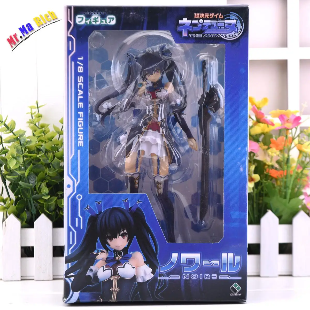 20 см Hyperdimension Neptunia черное сердце Нуар Масштаб Окрашенные Японские Аниме фигурки