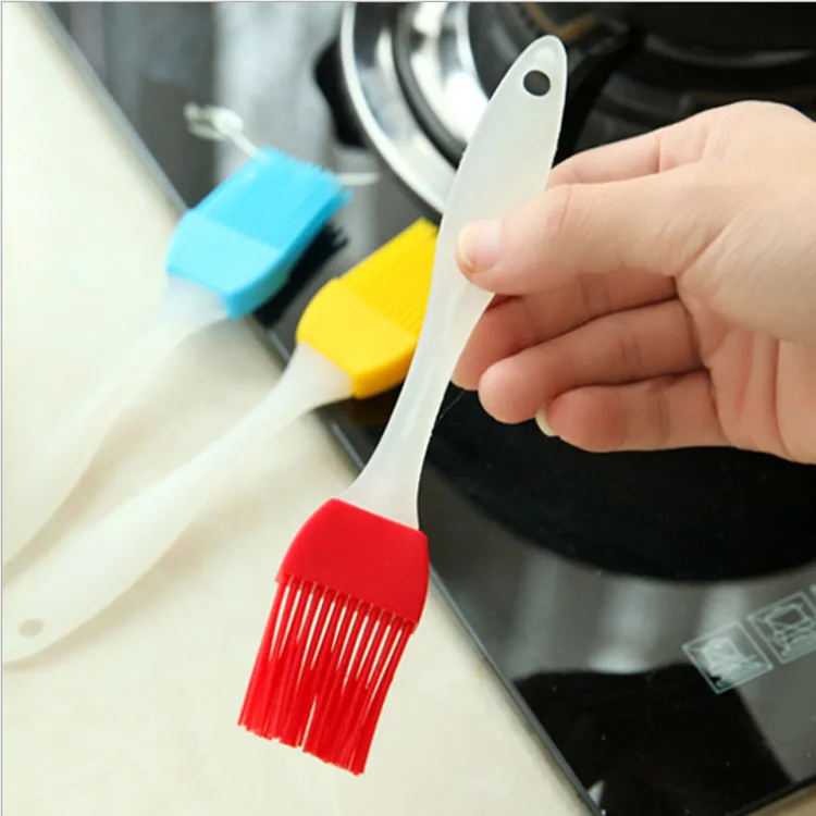 

Home Kitchen Tools Flexible Silicone Basting Brush Sweep Grilling Cook Kitchen, Pastry Brushes Soft High temperature Brush