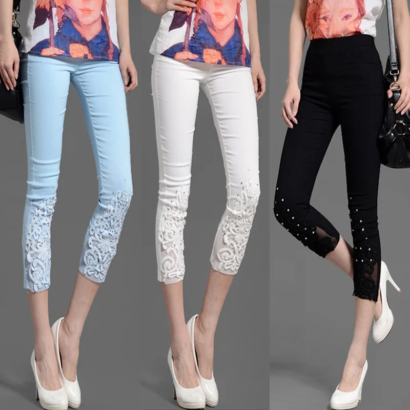 Popular Lace Capri PantsBuy Cheap Lace Capri Pants lots from China