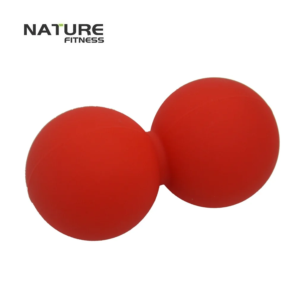 Природный фитнес арахисовый Массажный мяч подвижный арахисовый мяч Лакросс мяч мышцы роликовый мяч