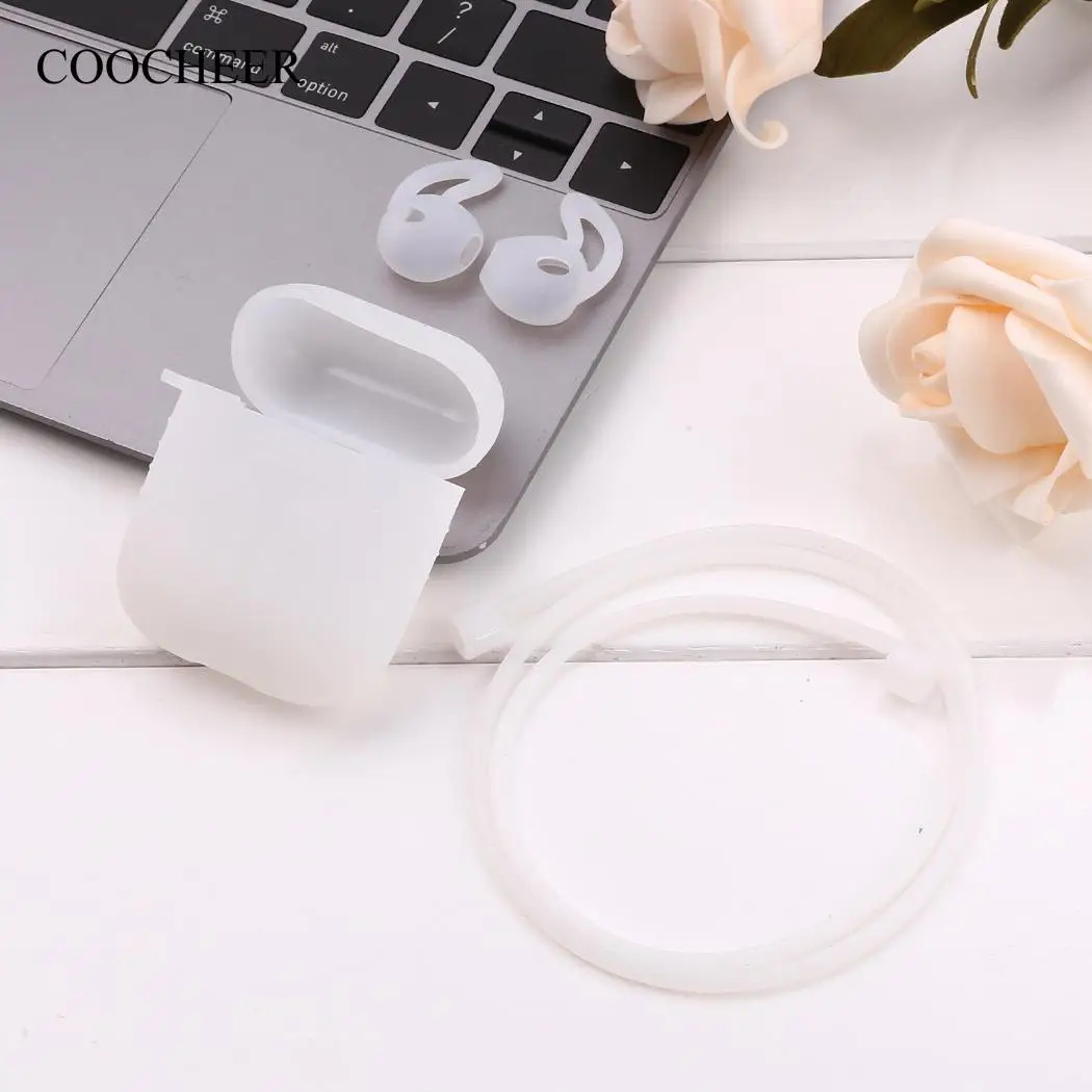 Гарнитура с отверстием для зарядки защитный чехол AirPods Bluetooth прочный|Аксессуары